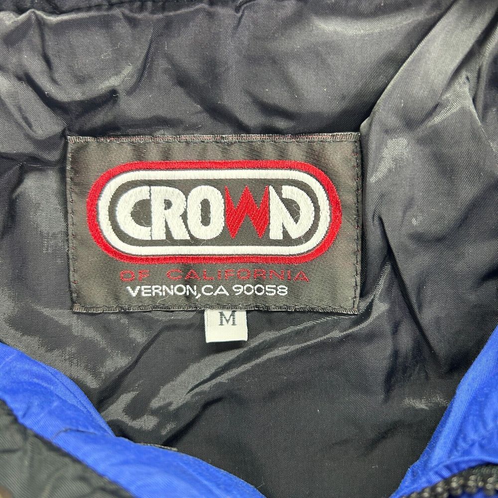 Vintage Crown 1999 Ford Mustang 35th Anniversary Jacket Men's Medium Made In USA - Picture 2 of 8